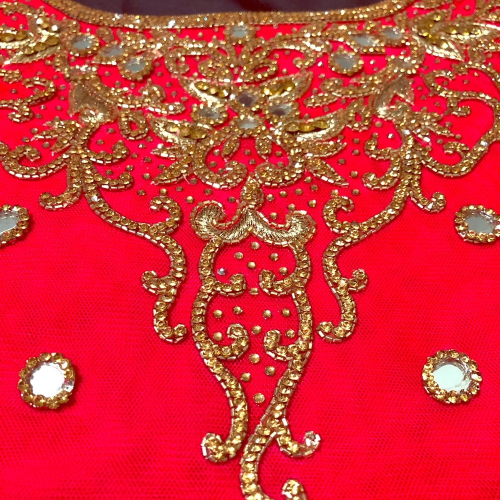 Punjabi Style Plazo Dress